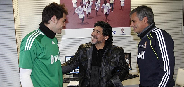 Maradona: now you see why Mourinho benched Casillas