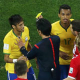 Perder a Neymar por doble amarilla asusta a Brasil