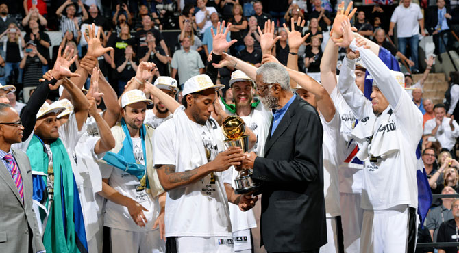 Kawhi Leonard es el surrealista MVP de las Finales NBA