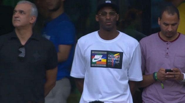 Kobe Bryant, presente en Fortaleza