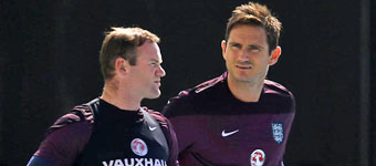 Rooney y Lampard