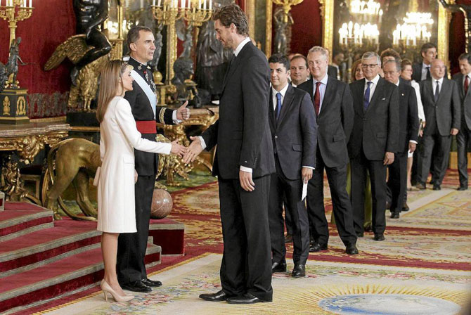 Pau Gasol: Felipe VI es un hombre muy preparado y abierto que abre un periodo de ilusin