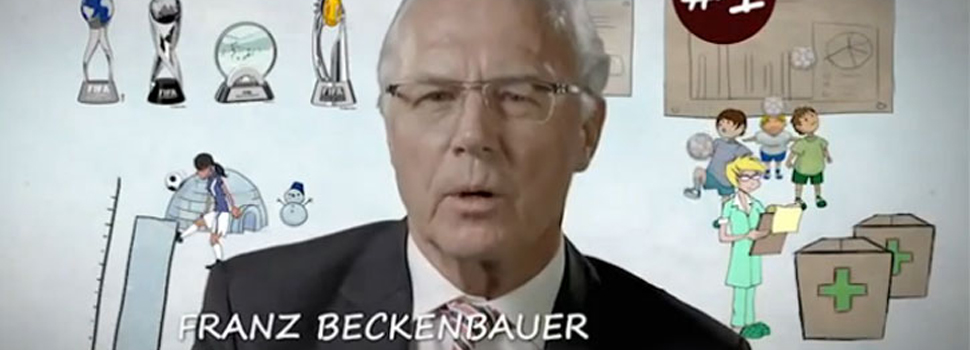 La FIFA retira un anuncio con Beckenbauer