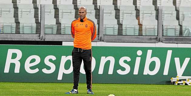 Zidane entrenar al Castilla