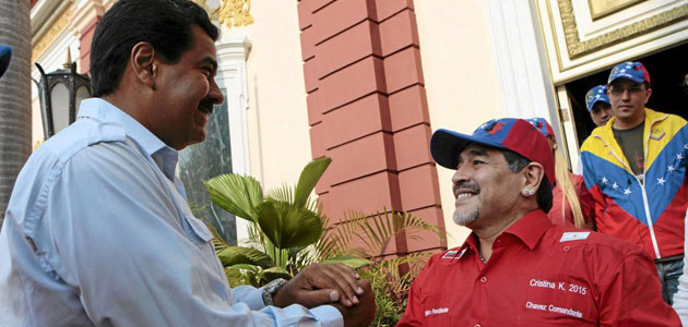 Maduro critica la sancin de Luis Surez