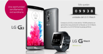 LG regala el reloj inteligente G Watch con el LG G3