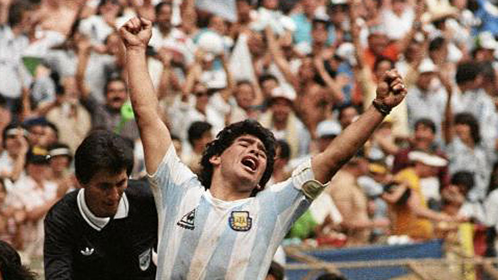 Maradona, el techo de Blgica
