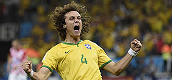 David Luiz encabeza el ránking de rendimiento de jugadores