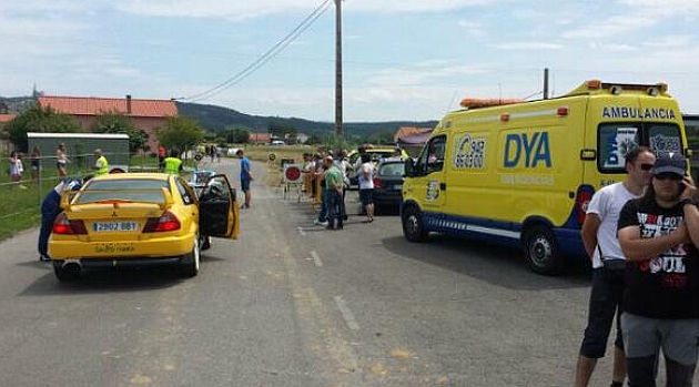 Fallecen dos personas atropelladas
en un rally en Cantabria