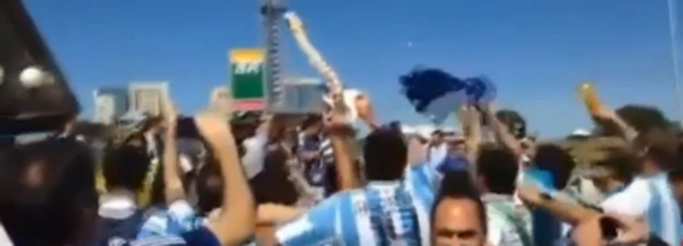 Los argentinos se mofan de la columna de Neymar