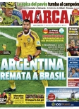 Argentina remata a Brasil