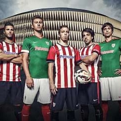 El Athletic presenta la nueva equipacin para Liga y Champions