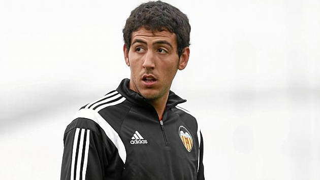 Dani Parejo, centrocampista del Valencia, en la concentracin del equipo en Alemania. / VALENCIACF