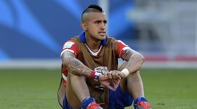 Vidal packing his bags for United