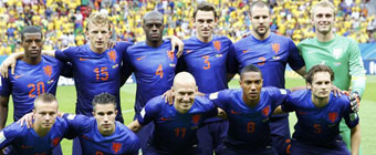 Blind y Robben, los mejores de Holanda