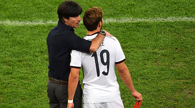 ​Löw: "Le dije a Götze, sal y demuestra que eres mejor que Messi"