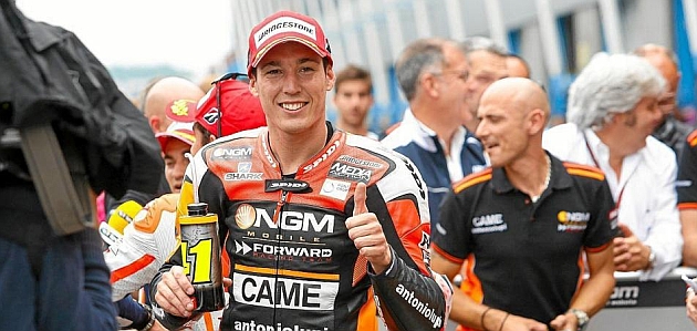 Aleix Espargaró, tras una carrera / Foto: MotoGP.com