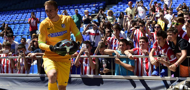 Oblak: I'm just another keeper here now, but I'll work to be the best