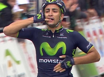 Juanjo Lobato gana al sprint la tercera etapa del Tour de Valonia