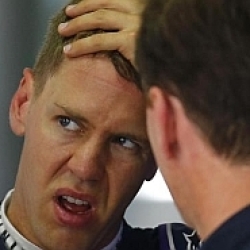 Horner: El mal momento de Vettel le ayudar a forjar su carcter