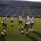 El Madrid realiza su ltimo entrenamiento en el Michigan Stadium