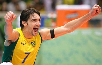 El brasileo Giba se retira del voleibol a los 37 aos