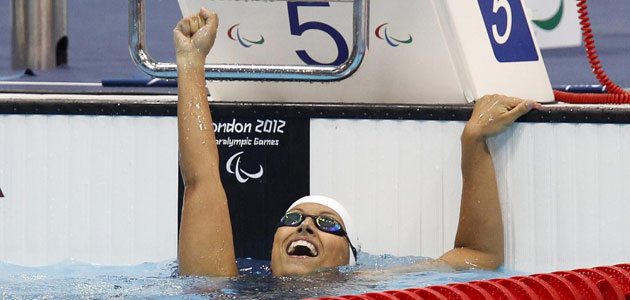 Teresa Perales conquist seis medallas en los Juegos de Londres. FOTO: Ramn Navarro