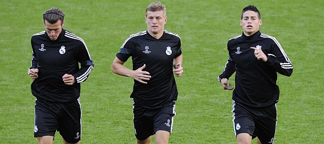 James and Kroos will start
