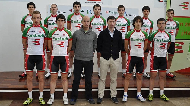 El equipo de la Fundacin Euskadi 2014.