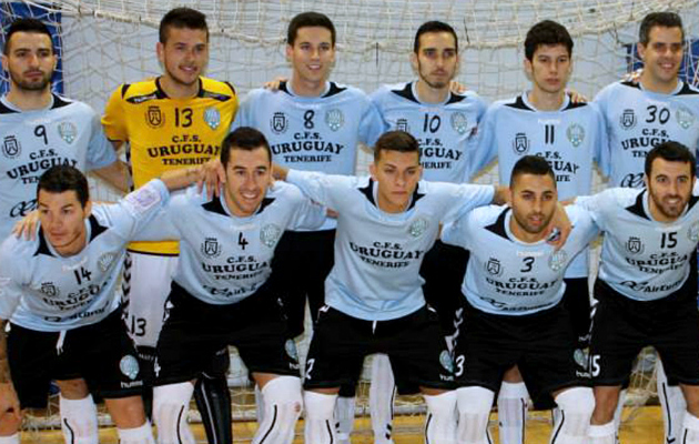 El equipo de Uruguay Tenerife.