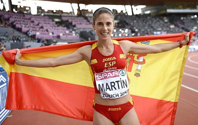Diana Martn, tras lograr el bronce en 3.000 obstculos