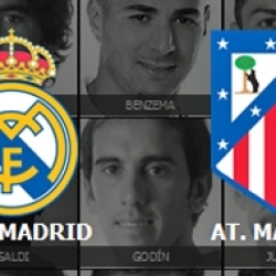 Elige los onces de Real Madrid y Atltico para la ida de la Supercopa
