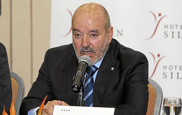 Miguel Concepcin durante una rueda de prensa.