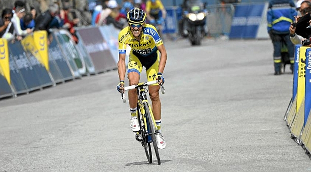 Alberto Contador en una imagen de 2014. AFP