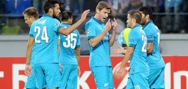 El Zenit se da un paseo hacia la Champions