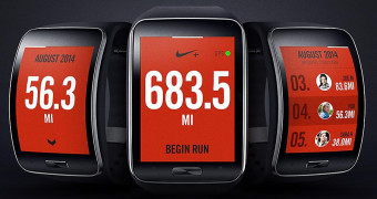 El reloj Gear S de Samsung incluirá el programa Nike+ Running