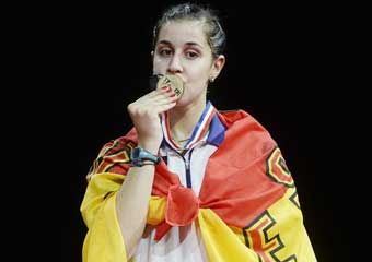 Carolina Marín se proclama
campeona del mundo
