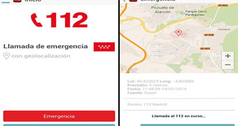 My112, la app para emergencias de la Comunidad de Madrid