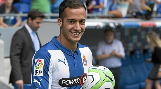 Lucas Vzquez, uno de los que debutaron con el Espanyol el pasado sbado