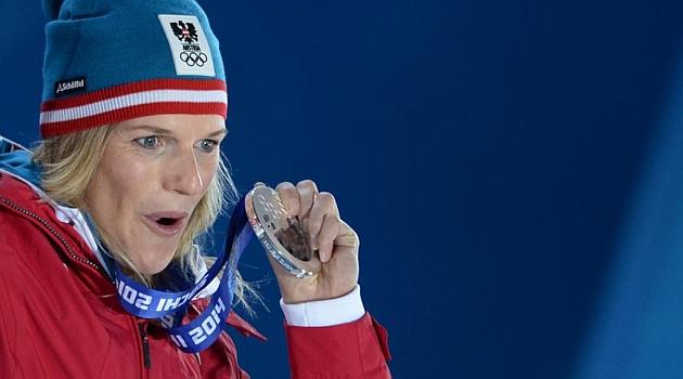 Marlies Schild, durante los Juegos Olmpicos de Invierno en Sochi