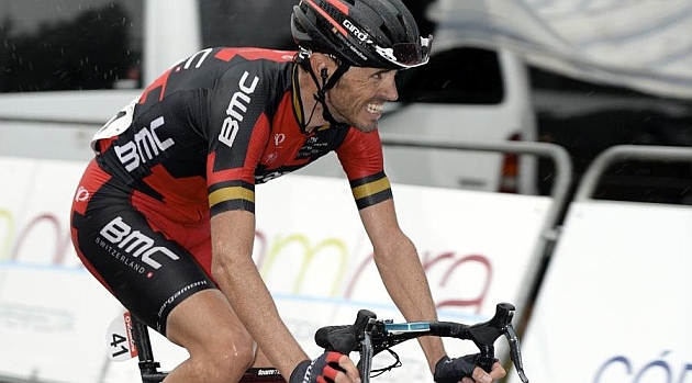 Samuel Snchez durante la Vuelta a Espaa. FOTO: BMC/Graham Watson