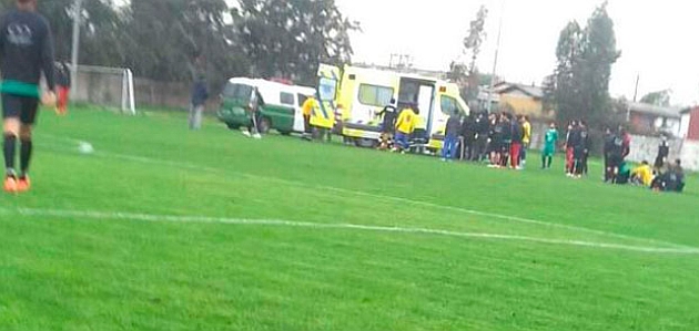 Muere un futbolista de 23 aos durante un amistoso en Chile