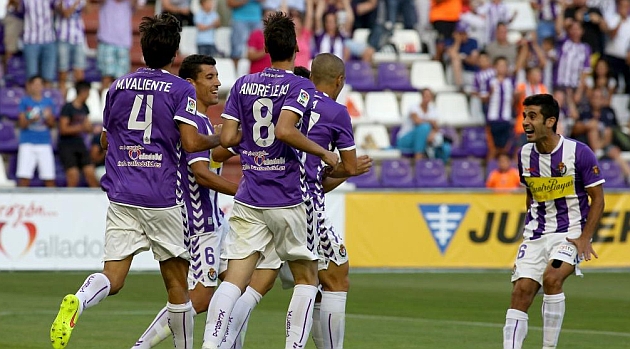El Valladolid busca su segunda victoria ante el Racing