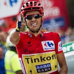 Contador enfila la Vuelta