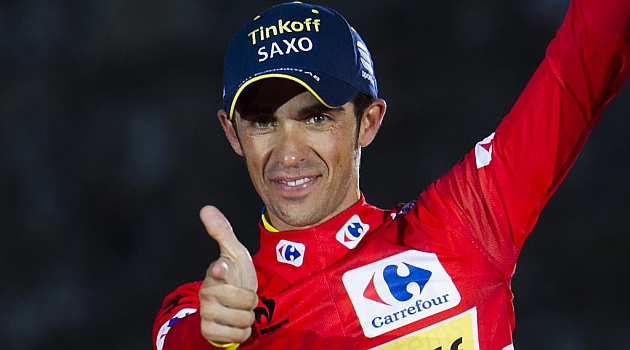 Contador arrebata el liderato del World Tour a Valverde