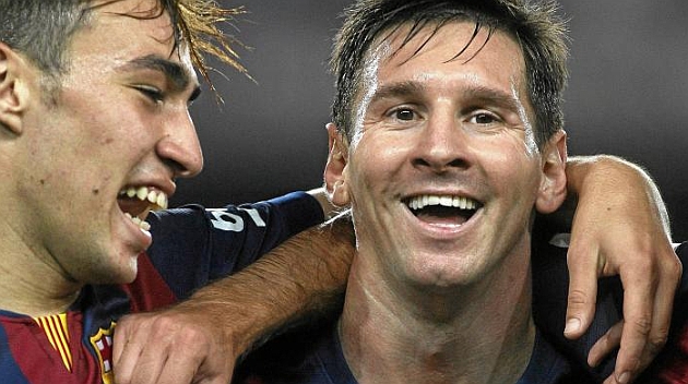 Slo Messi y Munir han sido
titulares en los cuatro partidos