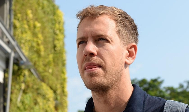 Vettel llega a Marina Bay / AFP