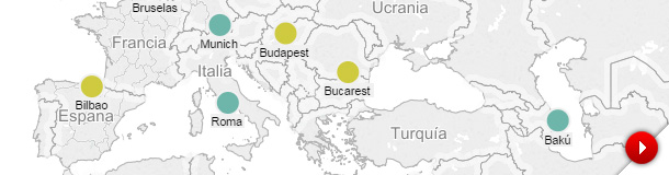 Estas son las sedes de la Eurocopa 2020