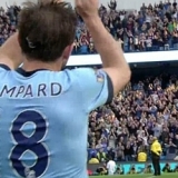 Los aficionados del Chelsea ovacionaron a Lampard