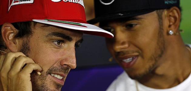 Un acercamiento Mercedes-Alonso lanza la idea del trueque con Lewis